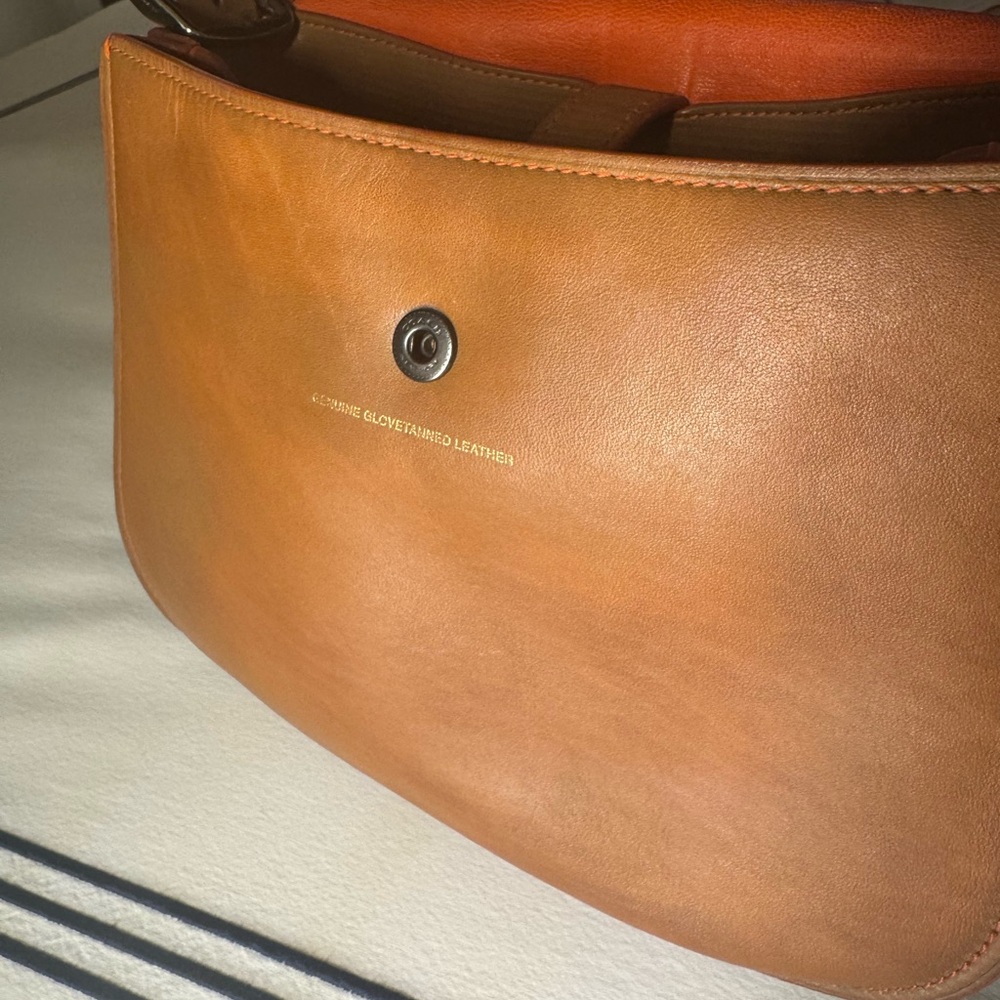 Coach 75th Anniversary Limited Edition 9170 Shoulder Bag – British Tan / Orange - Picture 16 of 16
